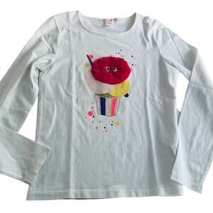 Billieblush girls graphic long sleeve top size 12